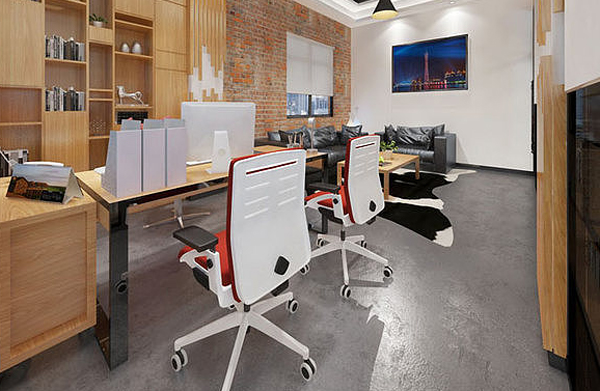 辦公卡位裝修設計