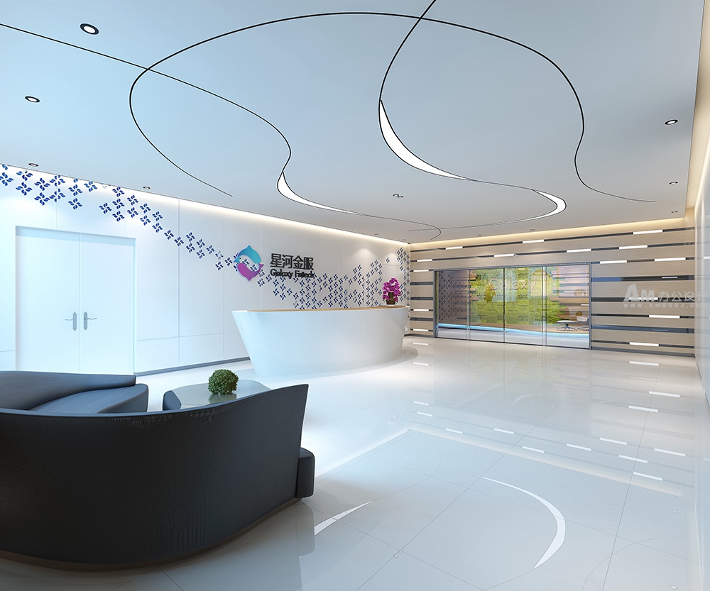 金河金服前廳設(shè)計(jì)